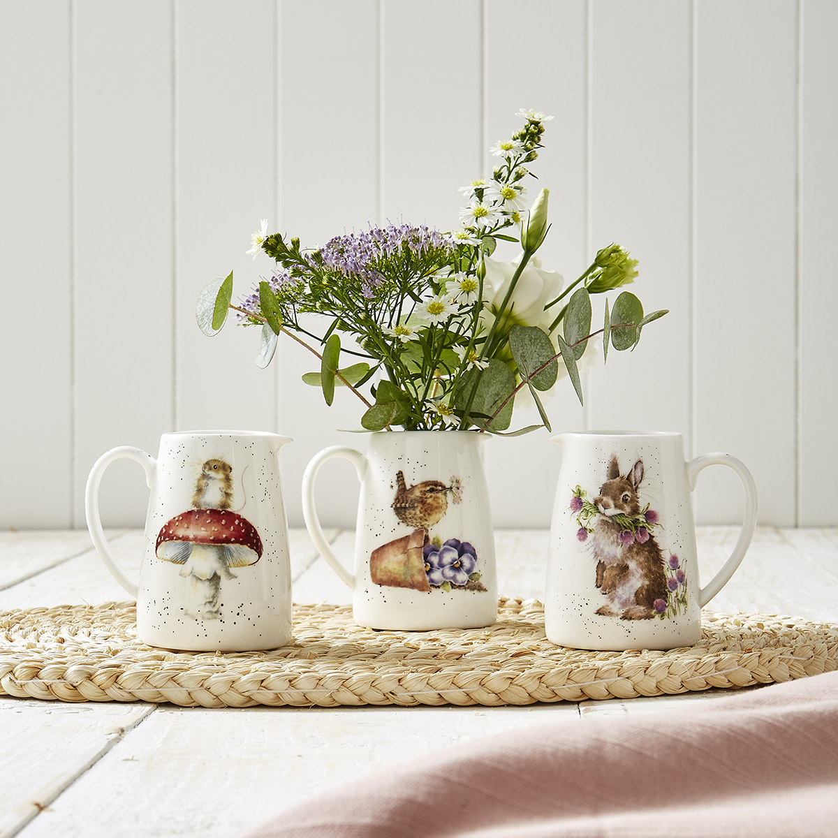 Wrendale Designs He’s a Fun-gi Posy Jug image number null